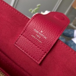 Replica Louis Vuitton Brown Damier Ebene Burgundy Trim Riverside