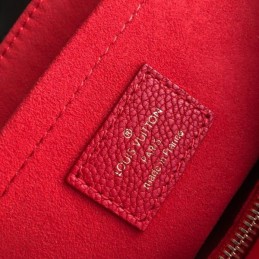 Replica Louis Vuitton Brown Monogram Red Black Saint Placide