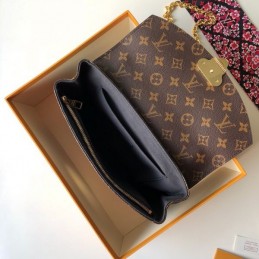 Replica Louis Vuitton Black Monogram Red Trim Saint Placide