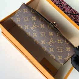 Replica Louis Vuitton Black Monogram Red Trim Saint Placide