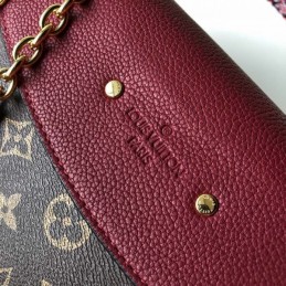 Replica Louis Vuitton Brown Monogram Burgundy Saint Placide