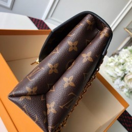 Replica Louis Vuitton Brown Monogram Burgundy Saint Placide