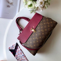Replica Louis Vuitton Brown Monogram Burgundy Venus