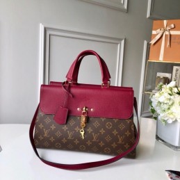 Replica Louis Vuitton Brown Monogram Burgundy Venus