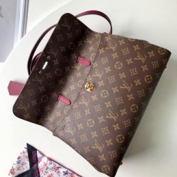 Replica Louis Vuitton Brown Monogram Burgundy Venus