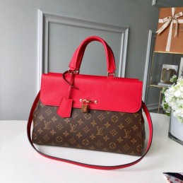 Replica Louis Vuitton Brown Monogram Red Venus