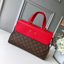 Replica Louis Vuitton Brown Monogram Red Venus