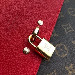 Replica Louis Vuitton Brown Monogram Red Venus