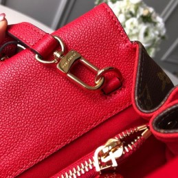 Replica Louis Vuitton Brown Monogram Red Venus