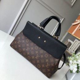 Replica Louis Vuitton Brown Monogram Black Venus