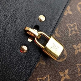 Replica Louis Vuitton Brown Monogram Black Venus