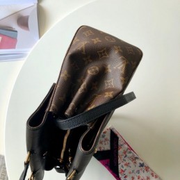 Replica Louis Vuitton Brown Monogram Black Venus
