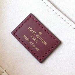 Replica Louis Vuitton Brown Monogram Orange Handle Beaubourg