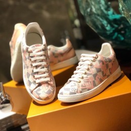 Replica Louis Vuitton Multicolor Monogram Low-Top Sneakers
