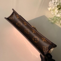Replica Louis Vuitton Pale Pink Cherrywood Chain Wallet