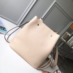 Replica Louis Vuitton Pale Pink Floral Lockme Bucket