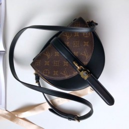 Replica Louis Vuitton Black Monogram Chantilly Lock