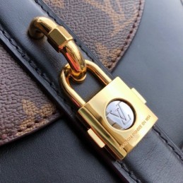 Replica Louis Vuitton Black Monogram Chantilly Lock