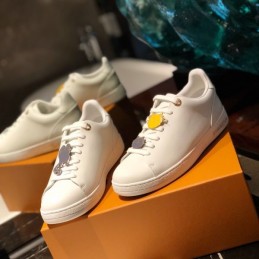 Replica Louis Vuitton White Multicolor Character Sneakers