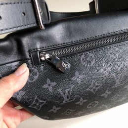 Replica Louis Vuitton Black Monogram Eclipse Discovery Bumbag