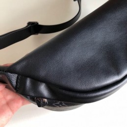 Replica Louis Vuitton Black Monogram Eclipse Discovery Bumbag