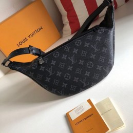 Replica Louis Vuitton Black Monogram Eclipse Discovery Bumbag