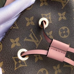 Replica Louis Vuitton Brown Monogram Pale Pink Neo Noe MM