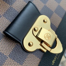 Replica Louis Vuitton Brown Damier Ebene Black Vavin PM