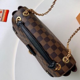 Replica Louis Vuitton Brown Damier Ebene Black Vavin PM
