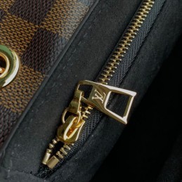 Replica Louis Vuitton Brown Damier Ebene Black Vavin PM