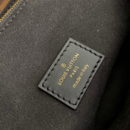 Replica Louis Vuitton Brown Damier Ebene Black Vavin PM