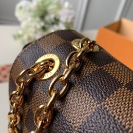 Replica Louis Vuitton Brown Damier Ebene Burgundy Vavin PM