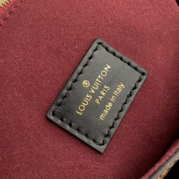 Replica Louis Vuitton Brown Damier Ebene Burgundy Vavin PM