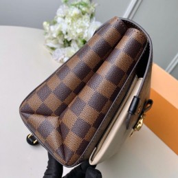 Replica Louis Vuitton Brown Damier Ebene Beige Vavin PM