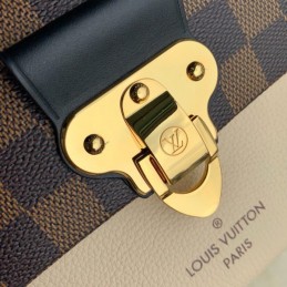 Replica Louis Vuitton Brown Damier Ebene Beige Vavin PM