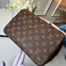 Replica Louis Vuitton Brown Monogram Black Patch Neo Noe MM
