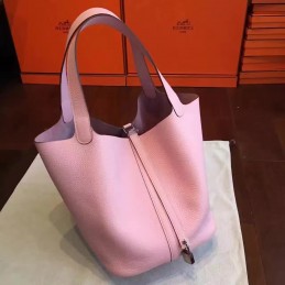 Replica Hermes Pink Picotin Lock 22 Bag