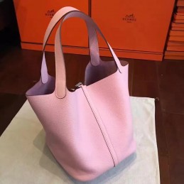 Replica Hermes Pink Picotin Lock 22 Bag