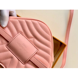 Replica Louis Vuitton Pale Pink Floral New Wave Heart Bag