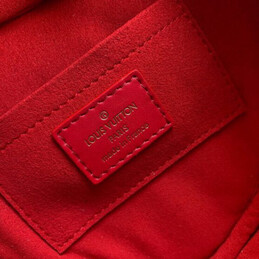 Replica Louis Vuitton Red Floral New Wave Heart Bag