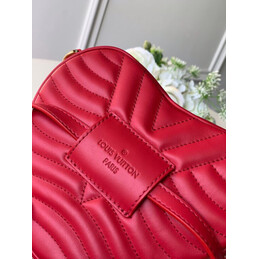 Replica Louis Vuitton Red Floral New Wave Heart Bag