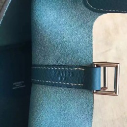 Replica Hermes Blue Picotin Lock 13 Smooth Leather Bag