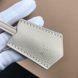 Replica Louis Vuitton Beige Lockme Hobo