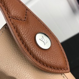 Replica Louis Vuitton Beige Lockme Hobo