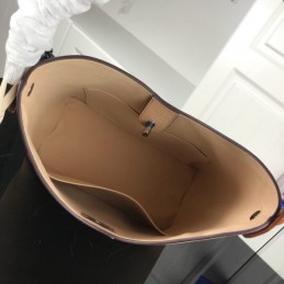 Replica Louis Vuitton Beige Lockme Hobo