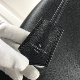 Replica Louis Vuitton Black Lockme Hobo
