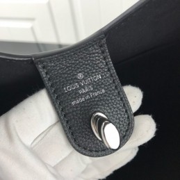 Replica Louis Vuitton Black Lockme Hobo