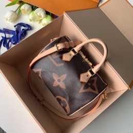 Replica Louis Vuitton Giant Monogram Taupe Speedy 25