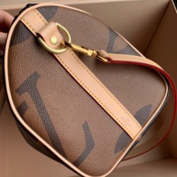 Replica Louis Vuitton Giant Monogram Taupe Speedy 25