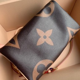 Replica Louis Vuitton Giant Monogram Taupe Speedy 25